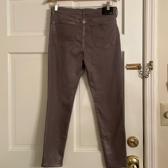 Lucky Brand Denim - Lucky Brand Jeans - size 10/30 - skinny fit - gray with metallic silver